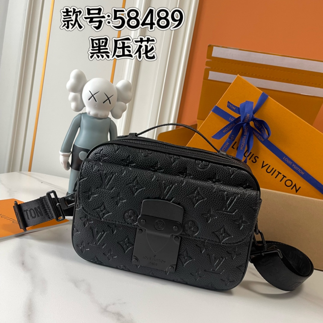 3色ルイヴィトン メッセンジャーバッグ M46246 M45806 M58489 M45863 M46688 M23152  S Lock Monogram Macassar  LVスーパーコピー